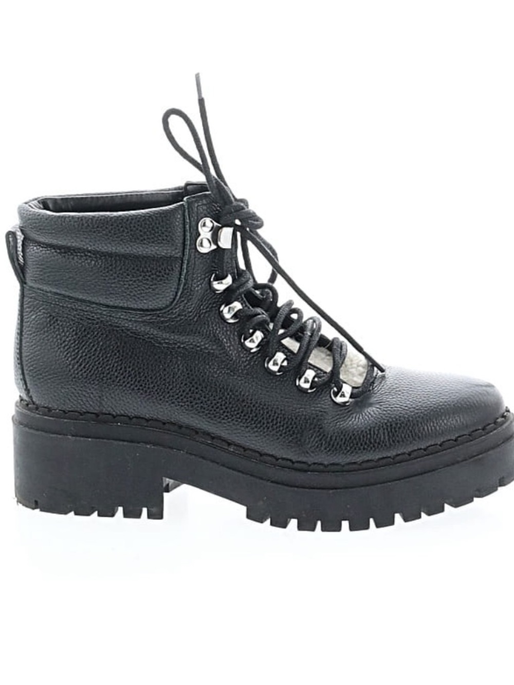 Marc Fisher LTD Nairy Lace Up Lug Boots Size 8.5